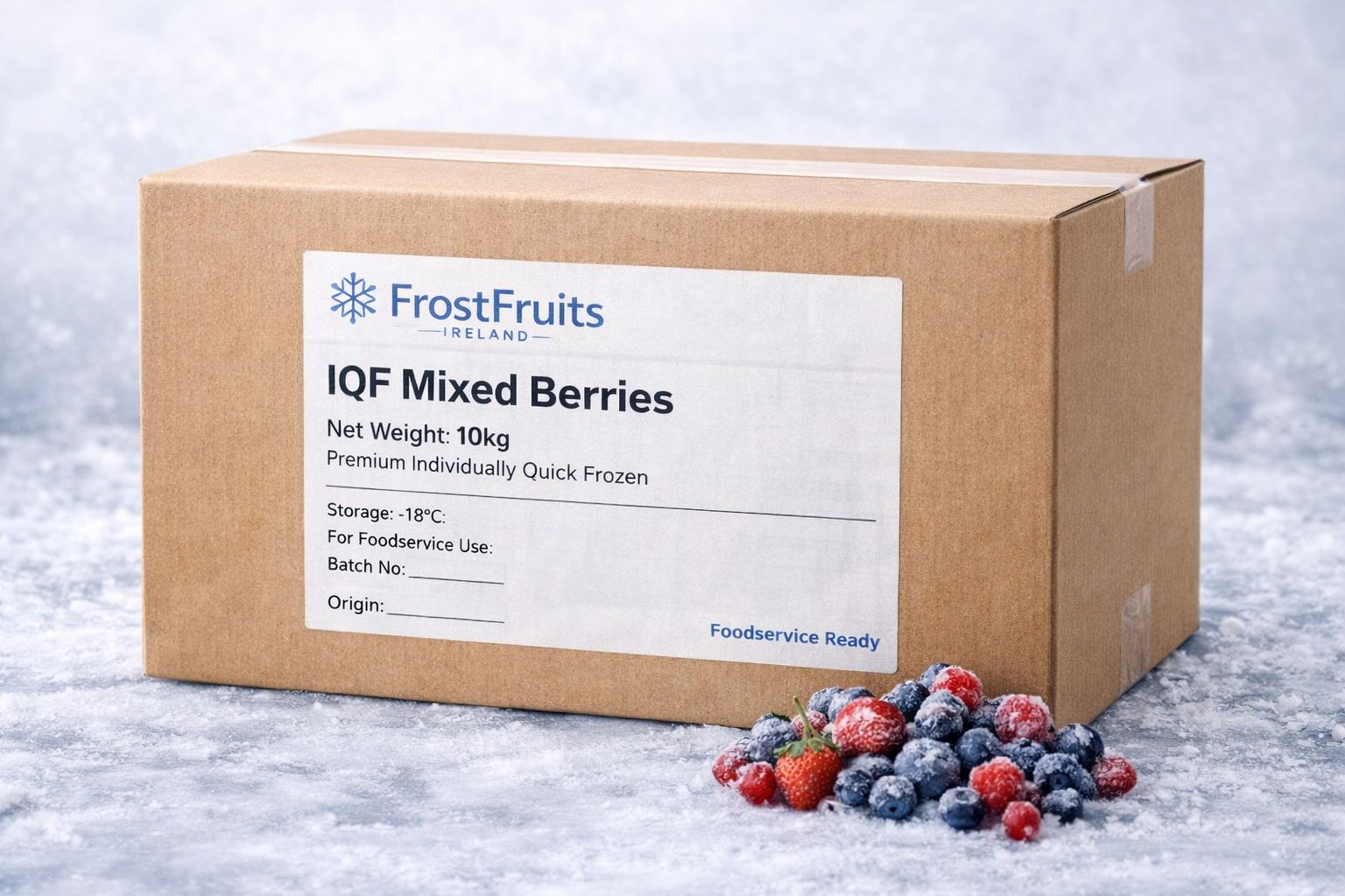 FrostFruits bulk cartons